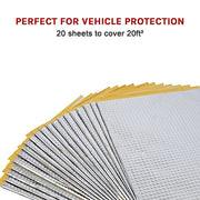 Sound Deadening Dead Mat 20 Sheets 20sq.ft Car Vibration Proofing V63-834061