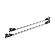 Universal Car Top Roof Rail Rack Cross Bar Aluminium Lockable 1350MM V63-834071