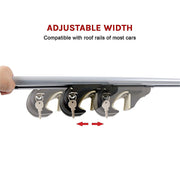 Universal Car Top Roof Rail Rack Cross Bar Aluminium Lockable 1350MM V63-834071