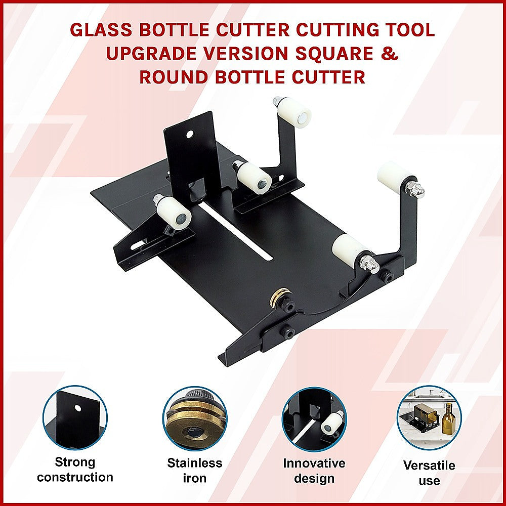 Glass Bottle Cutter Cutting Tool Upgrade Version Square & Round Bottle Cutter V63-834081