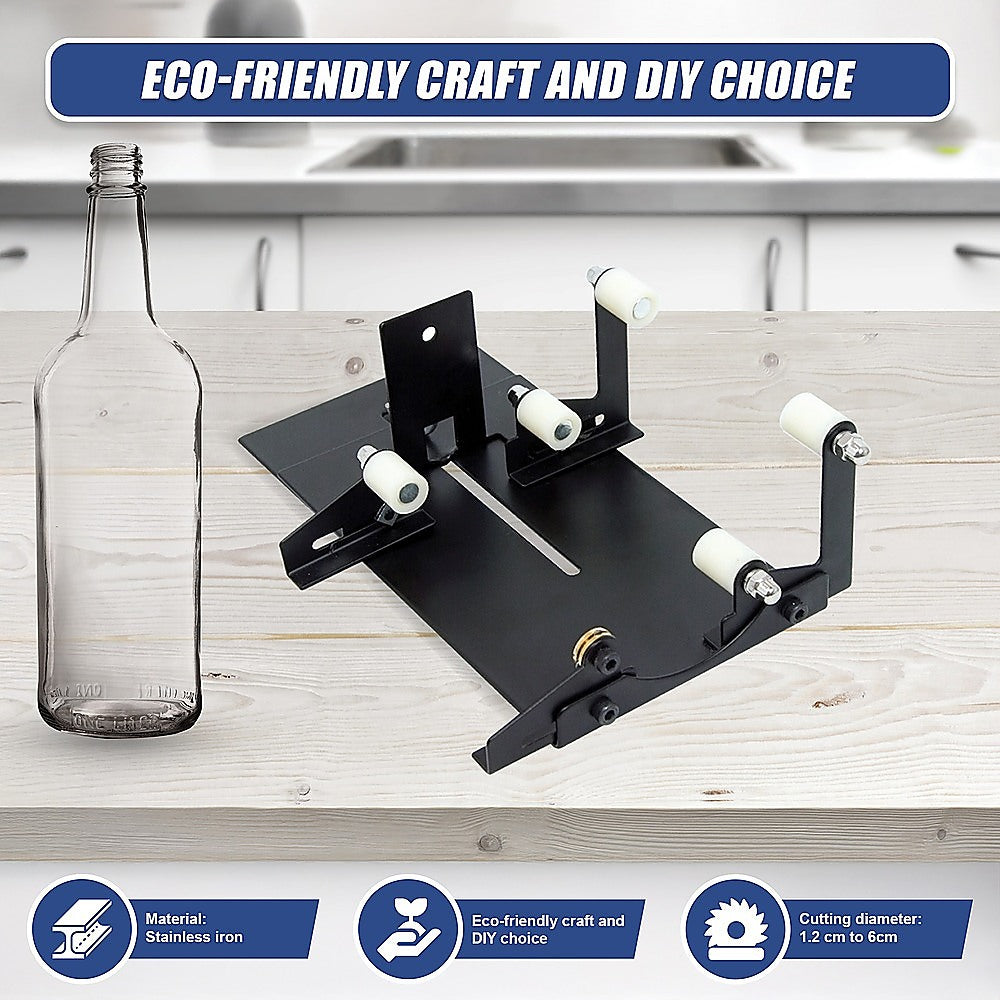 Glass Bottle Cutter Cutting Tool Upgrade Version Square & Round Bottle Cutter V63-834081