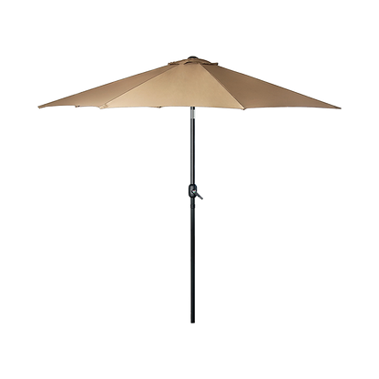 9FT Patio Umbrella Outdoor Garden Table Umbrella with 8 Sturdy Ribs V63-834241