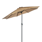 9FT Patio Umbrella Outdoor Garden Table Umbrella with 8 Sturdy Ribs V63-834241