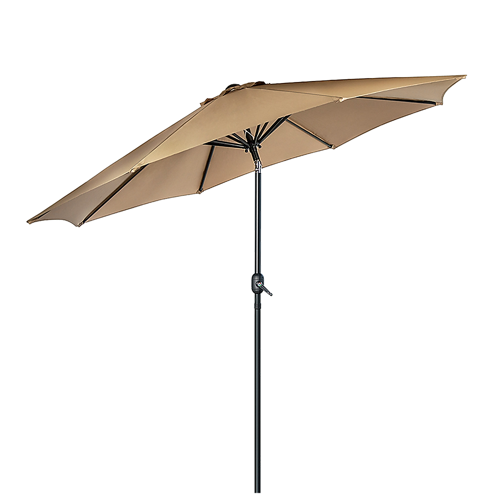 9FT Patio Umbrella Outdoor Garden Table Umbrella with 8 Sturdy Ribs V63-834241