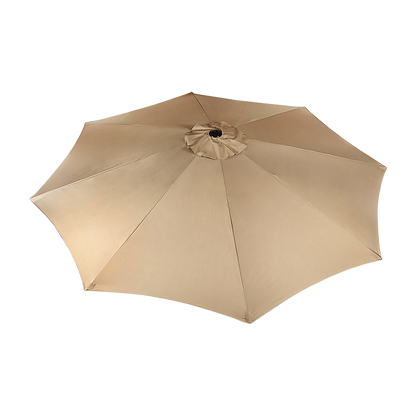 9FT Patio Umbrella Outdoor Garden Table Umbrella with 8 Sturdy Ribs V63-834241