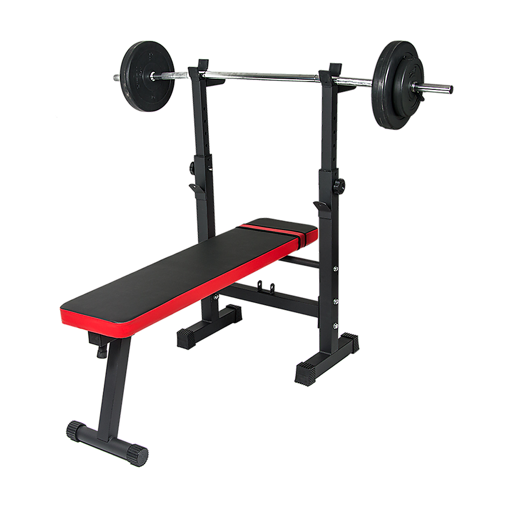Folding Flat Weight Lifting Bench Body Workout Exercise Machine Home Fitness V63-834301