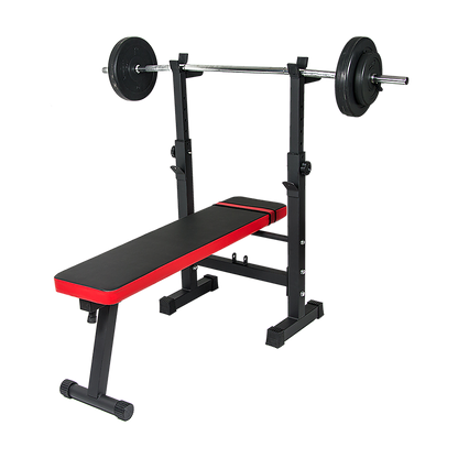 Folding Flat Weight Lifting Bench Body Workout Exercise Machine Home Fitness V63-834301