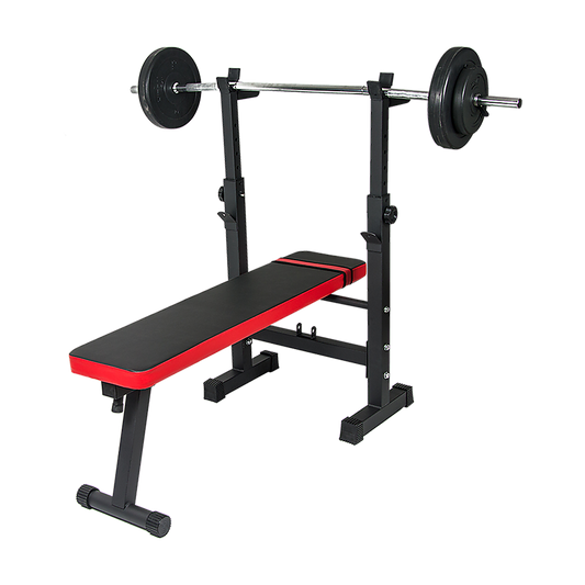 Folding Flat Weight Lifting Bench Body Workout Exercise Machine Home Fitness V63-834301