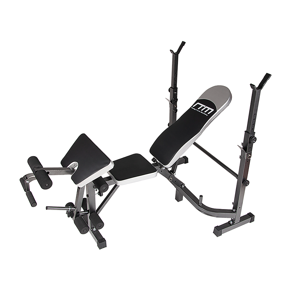 Multi Station Home Gym Weight Bench Press Leg Equipment Set Fitness Exercise V63-834321