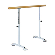 Wooden Portable Ballet Bar Stretch Barre Dance Bar 1.5M Freestanding Ballet Bar V63-834331