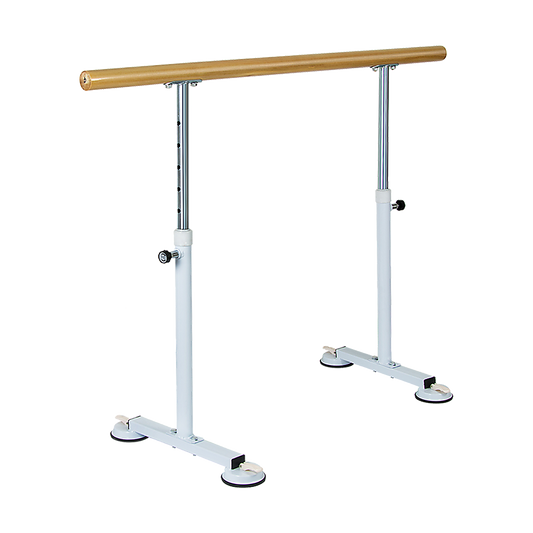 Wooden Portable Ballet Bar Stretch Barre Dance Bar 1.5M Freestanding Ballet Bar V63-834331