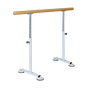 Wooden Portable Ballet Bar Stretch Barre Dance Bar 1.5M Freestanding Ballet Bar V63-834331