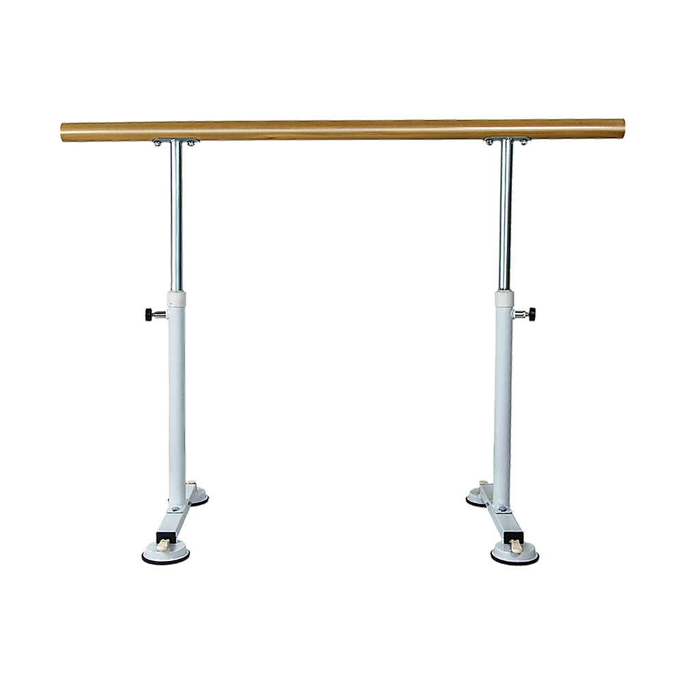Wooden Portable Ballet Bar Stretch Barre Dance Bar 1.5M Freestanding Ballet Bar V63-834331