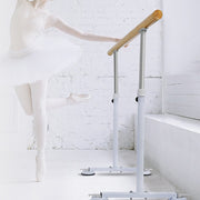 Wooden Portable Ballet Bar Stretch Barre Dance Bar 1.5M Freestanding Ballet Bar V63-834331