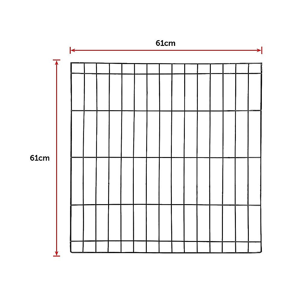 24" 8 Panel Pet Dog Playpen Puppy Exercise Cage Enclosure Fence Play Pen V63-834381