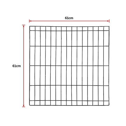 24" 8 Panel Pet Dog Playpen Puppy Exercise Cage Enclosure Fence Play Pen V63-834381
