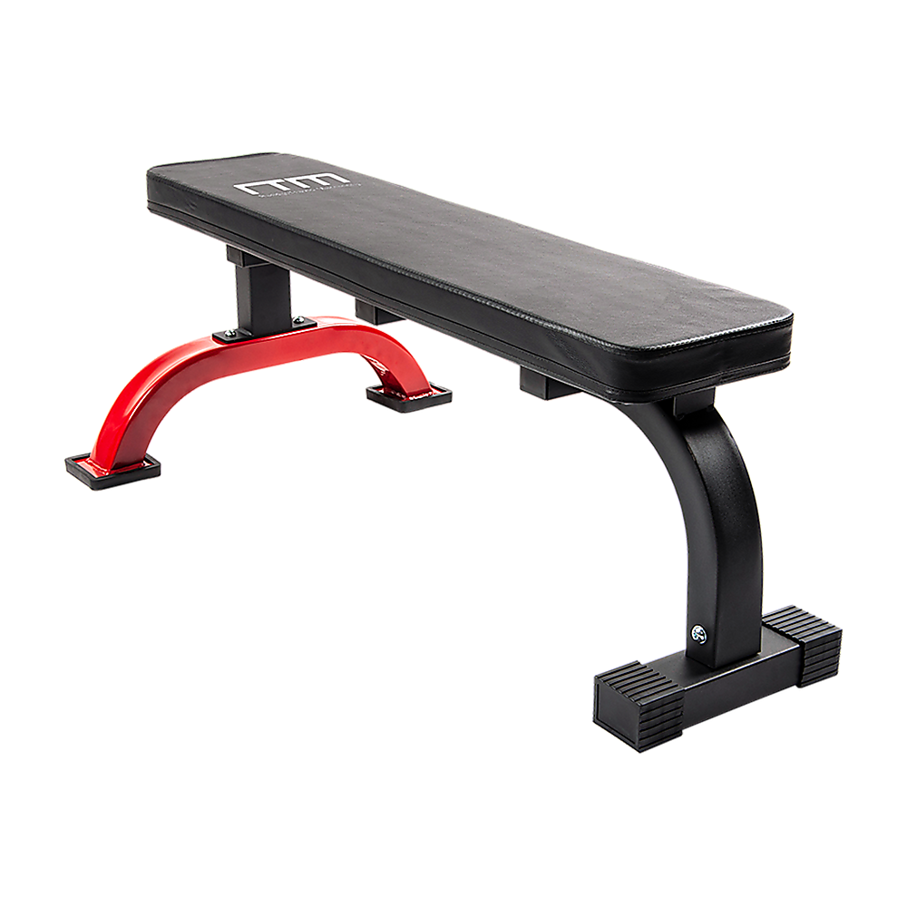 Fitness Flat Bench Weight Press Gym Home Strength Training Exercise V63-834531