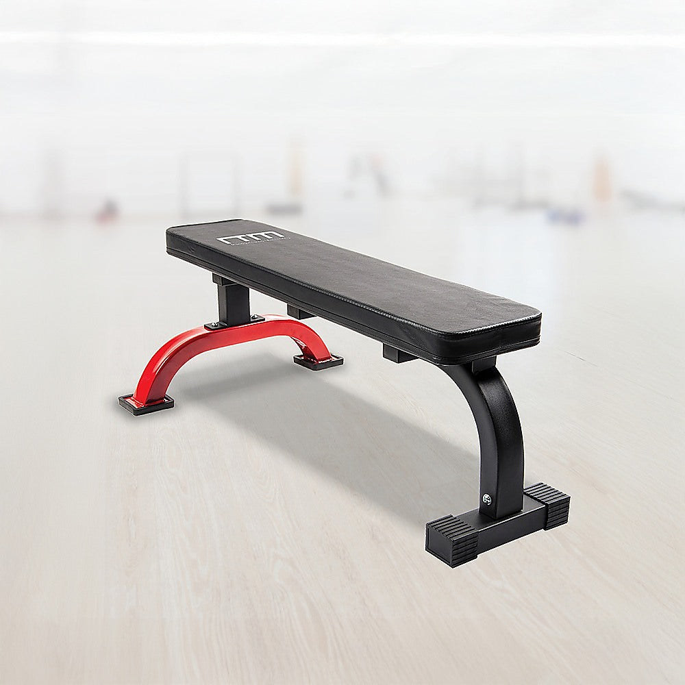 Fitness Flat Bench Weight Press Gym Home Strength Training Exercise V63-834531
