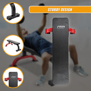 Fitness Flat Bench Weight Press Gym Home Strength Training Exercise V63-834531
