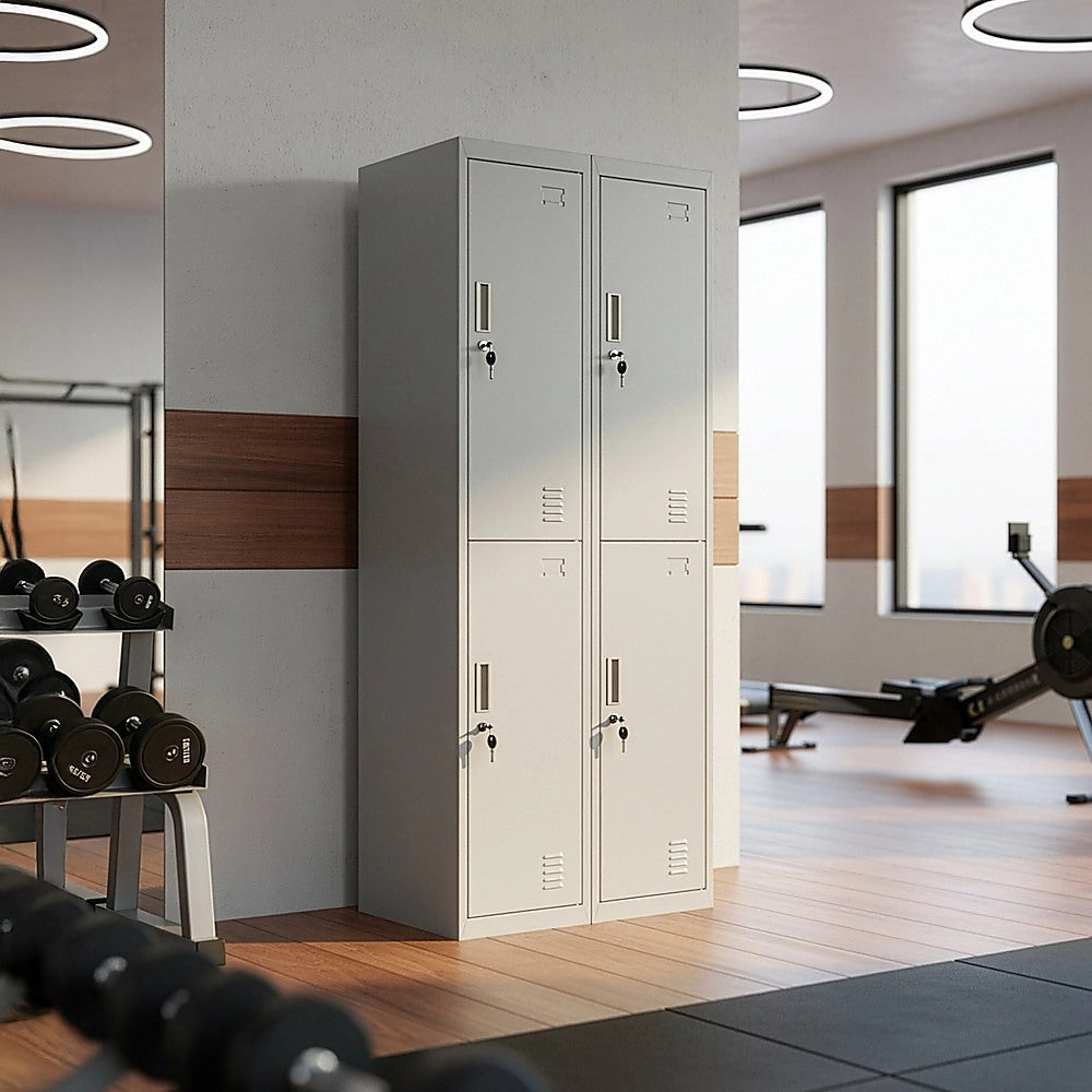 Four-Door Office Gym Shed Storage Locker V63-834571