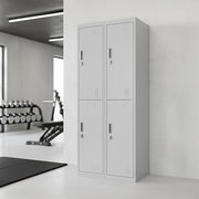 Four-Door Office Gym Shed Storage Locker V63-834581