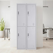 Four-Door Office Gym Shed Storage Locker V63-834581