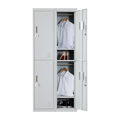 Four-Door Office Gym Shed Storage Locker V63-834591