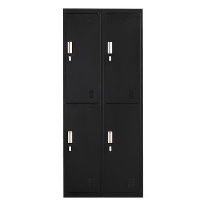 Four-Door Office Gym Shed Storage Locker