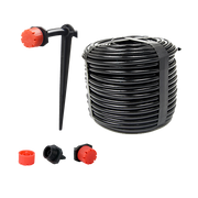 50M Hose Garden Irrigation System Plant Watering DIY Micro Drip Kits V63-834701