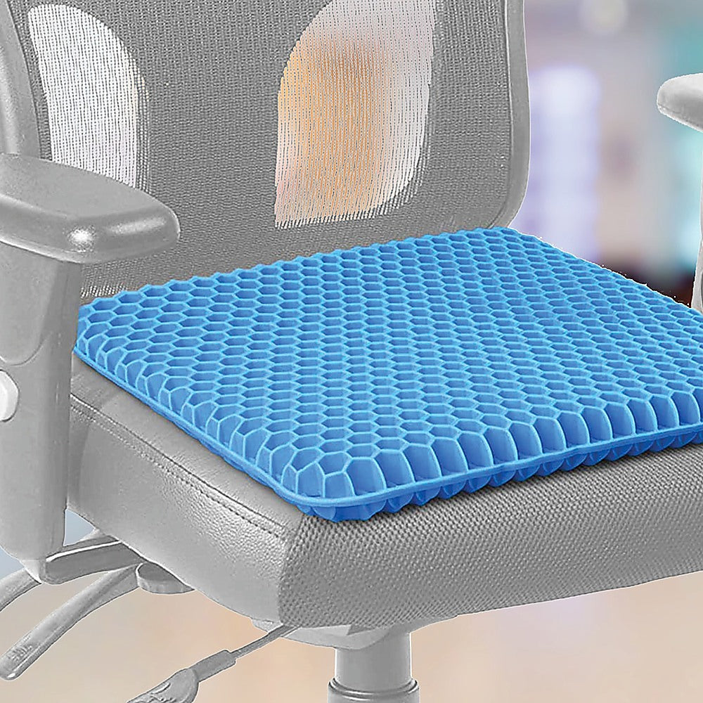 Gel Chair Seat Cushion For Lower Back Pain Pressure Relief Wheelchair Car Office V63-834711