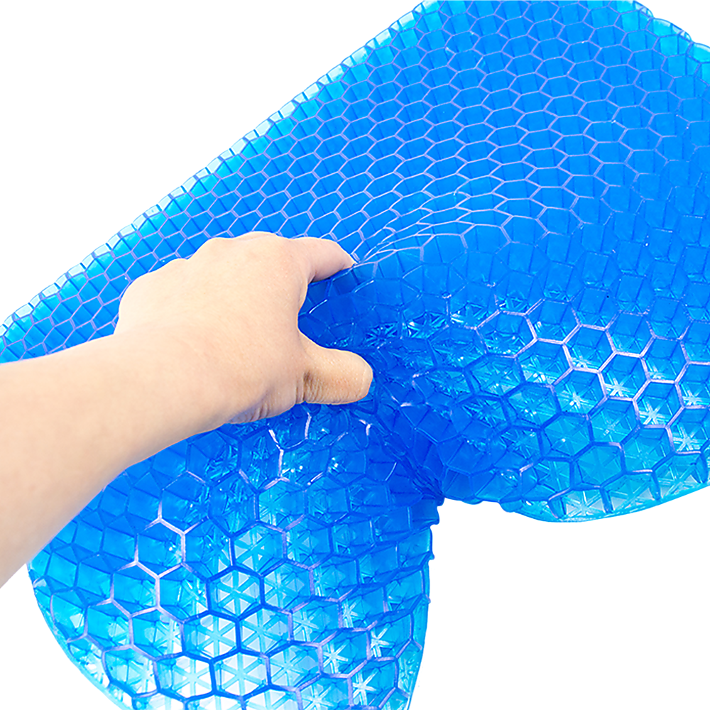 Gel Chair Seat Cushion For Lower Back Pain Pressure Relief Wheelchair Car Office V63-834711