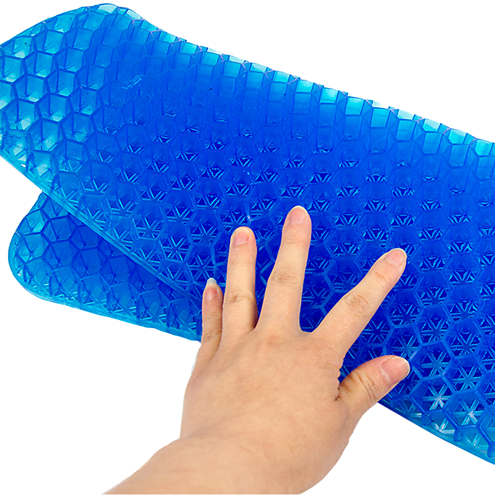 Gel Chair Seat Cushion For Lower Back Pain Pressure Relief Wheelchair Car Office V63-834711