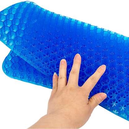 Gel Chair Seat Cushion For Lower Back Pain Pressure Relief Wheelchair Car Office V63-834711