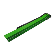 Indoor Practice Putting Green 2.5m Mat Inclined Ball Return Fake Grass 2 Holes V63-834791