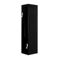Black Two-Door L-shaped Office Gym Shed Storage Lockers V63-835101