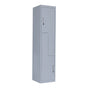 Grey Two-Door L-shaped Office Gym Shed Storage Lockers V63-835121