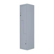 Grey Two-Door L-shaped Office Gym Shed Storage Lockers V63-835121