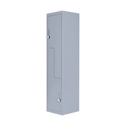 Grey Two-Door L-shaped Office Gym Shed Storage Lockers V63-835141