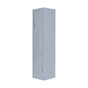 Grey Two-Door L-shaped Office Gym Shed Storage Lockers V63-835141