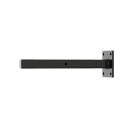20cm Floating Shelf Brackets Industrial Metal Shelving Supports 4-Pack - Black V63-835211