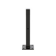 20cm Floating Shelf Brackets Industrial Metal Shelving Supports 4-Pack - Black V63-835211