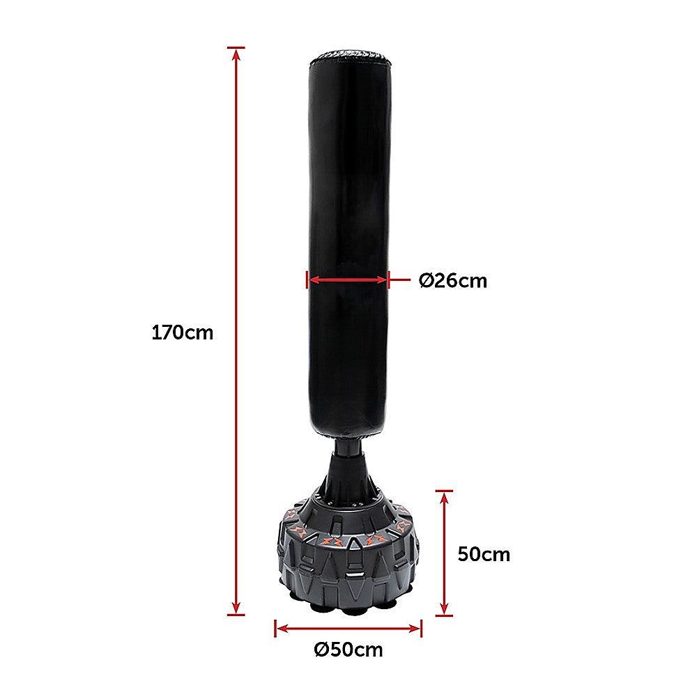 170cm Free Standing Boxing Punching Bag Stand MMA UFC Kick Fitness V63-835251