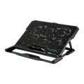 Laptop Cooling Pad with Adjustable Fan Stand – Fits 11" to 17" Notebooks