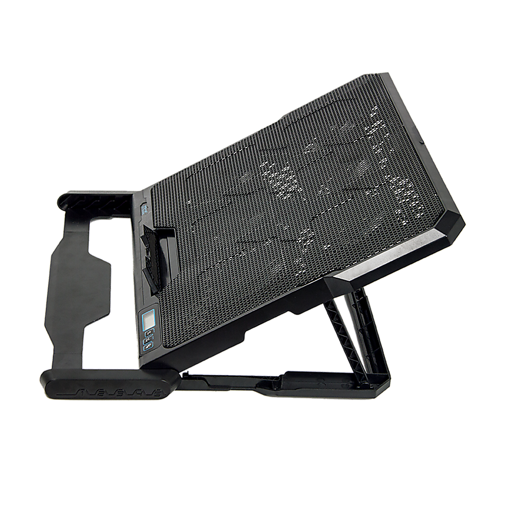 Laptop Cooling Pad with Adjustable Fan Stand – Fits 11" to 17" Notebooks