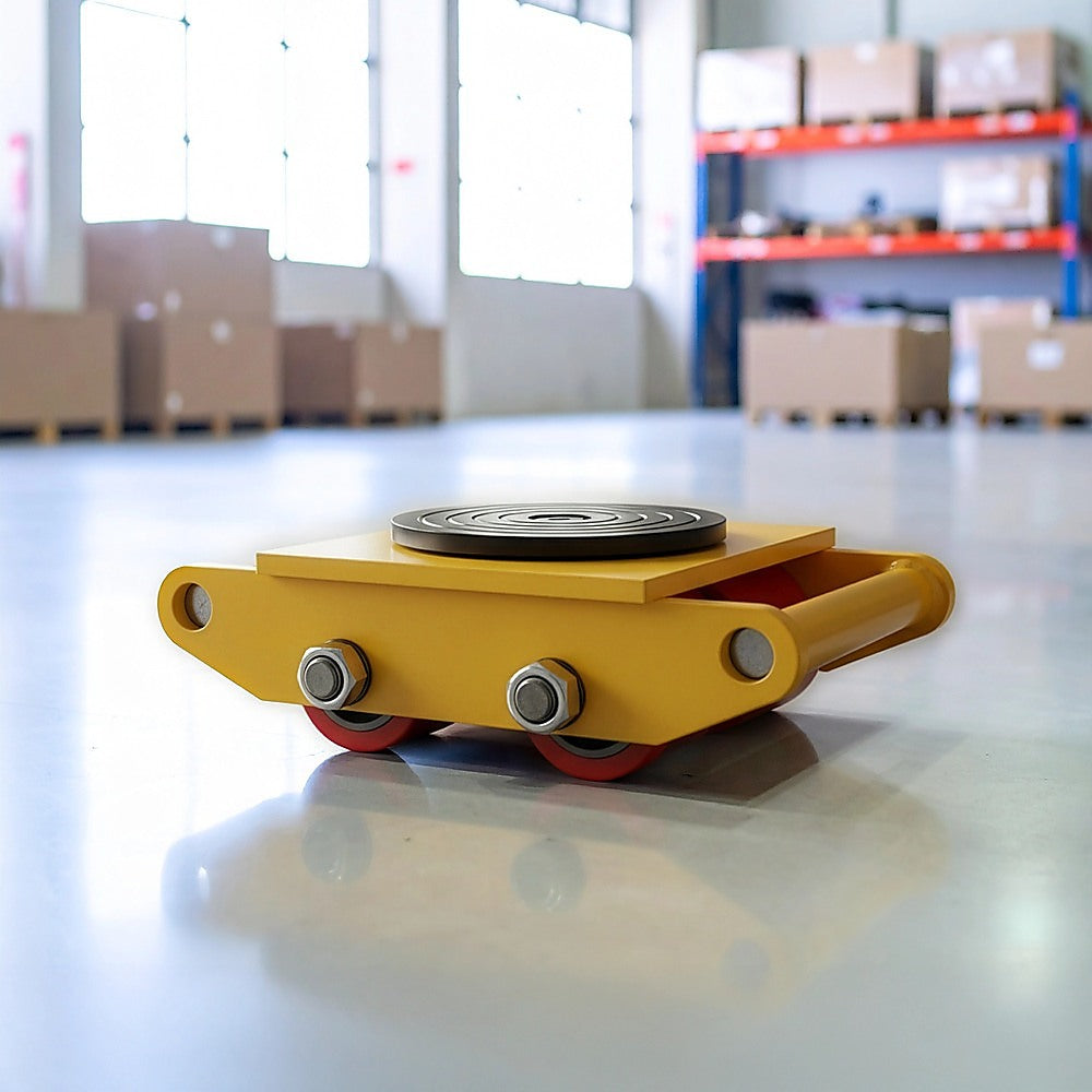 Heavy Duty Machine Dolly Skate Machinery Roller Mover Cargo Trolley 6T V63-835311