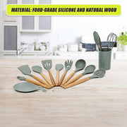 13x Kitchen Utensils for Cooking Baking Silicone Set V63-835321
