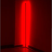 Modern - Colour RGB - Minimalist LED Corner Floor Lamp - White - Mood Lighting V63-835351
