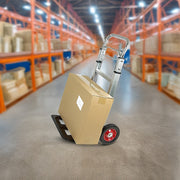 100kg Trolley Folding Hand Truck Sack Barrow V63-835361