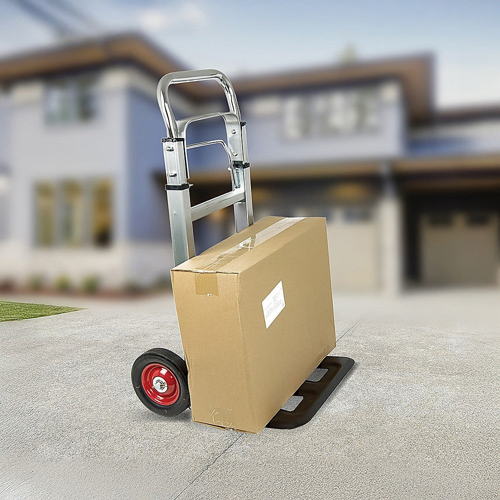 100kg Trolley Folding Hand Truck Sack Barrow V63-835361