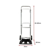 100kg Trolley Folding Hand Truck Sack Barrow V63-835361